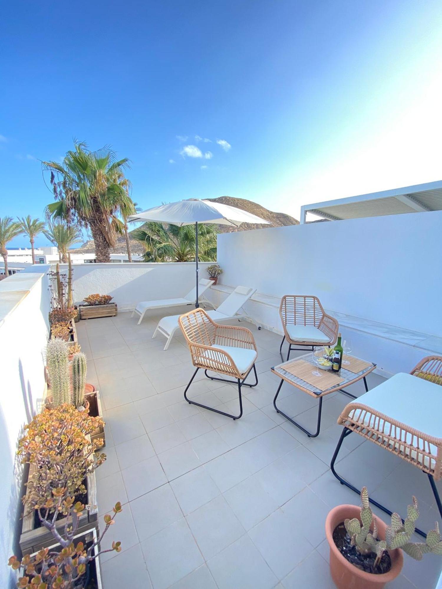 Villa Helice - Apartamento Con Piscina, Terraza Y Padel En Cabo De Gata Las Negras Exterior foto