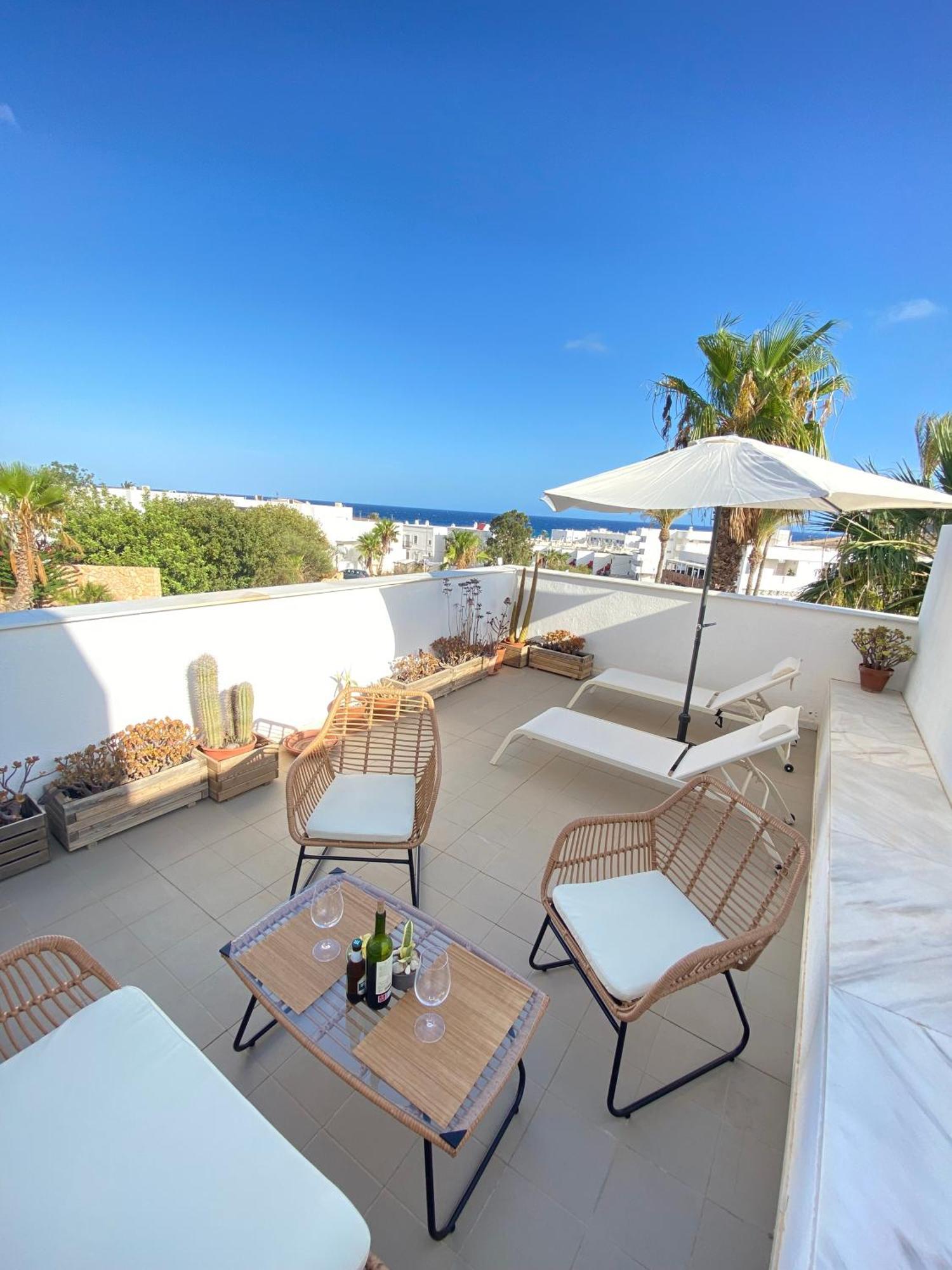 Villa Helice - Apartamento Con Piscina, Terraza Y Padel En Cabo De Gata Las Negras Exterior foto